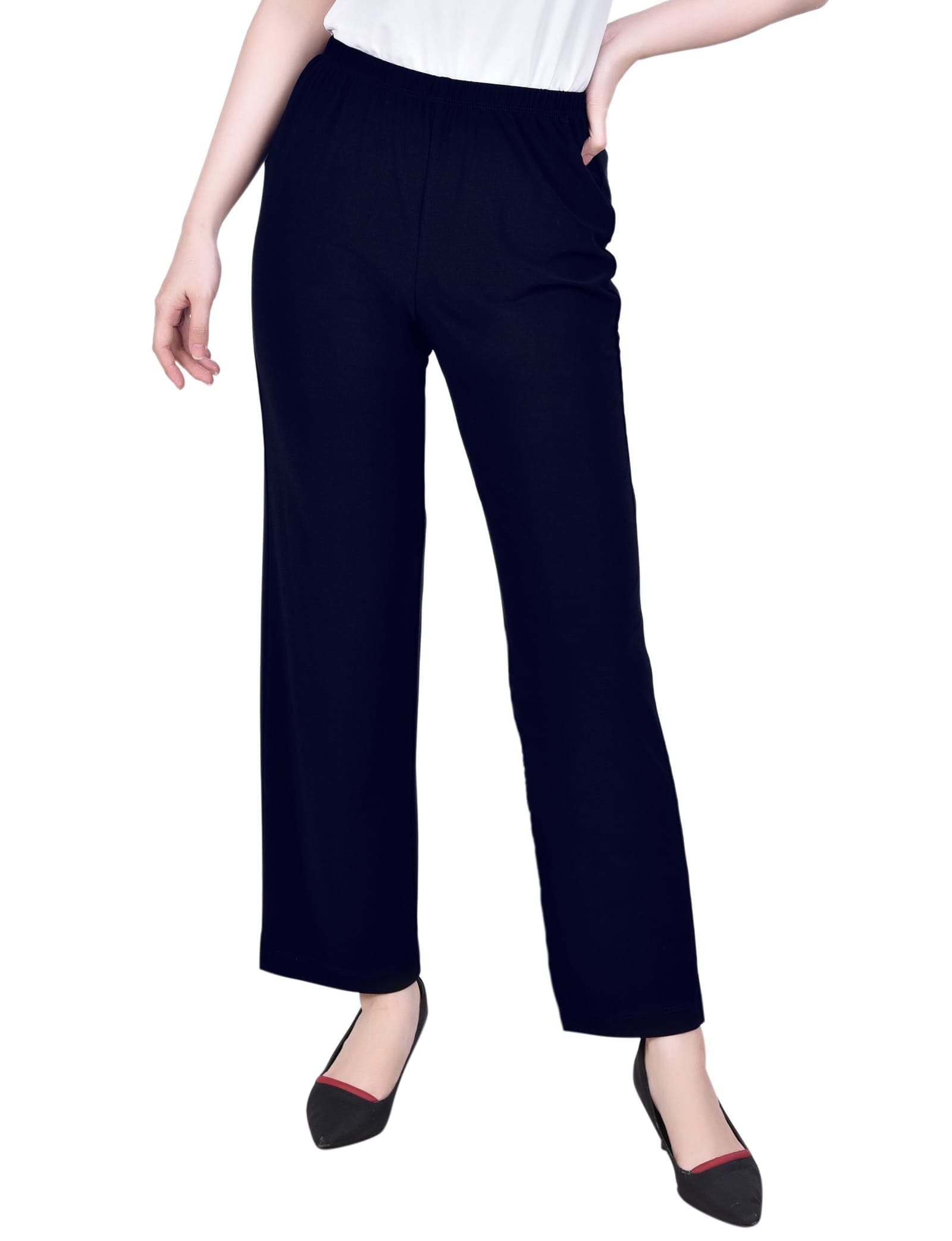 Petite Short Inseam Pull-on Pant