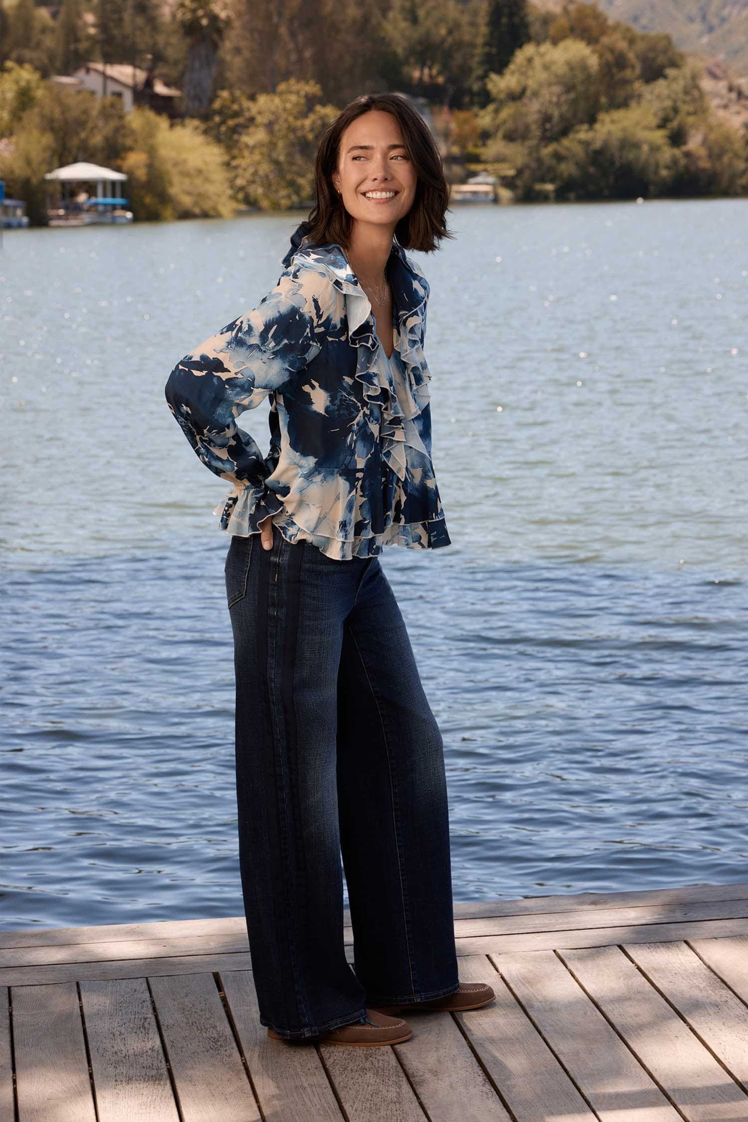 Teresa Wide Leg Jeans