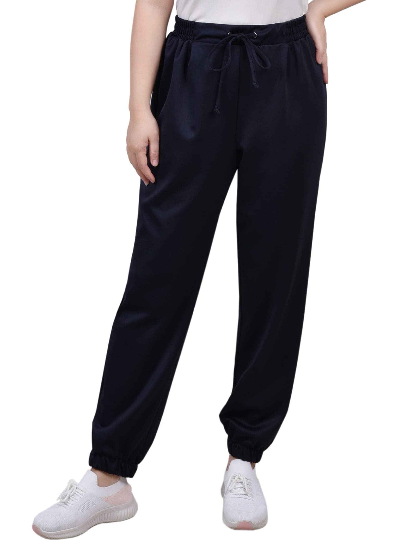 Long Elastic Waist Pants