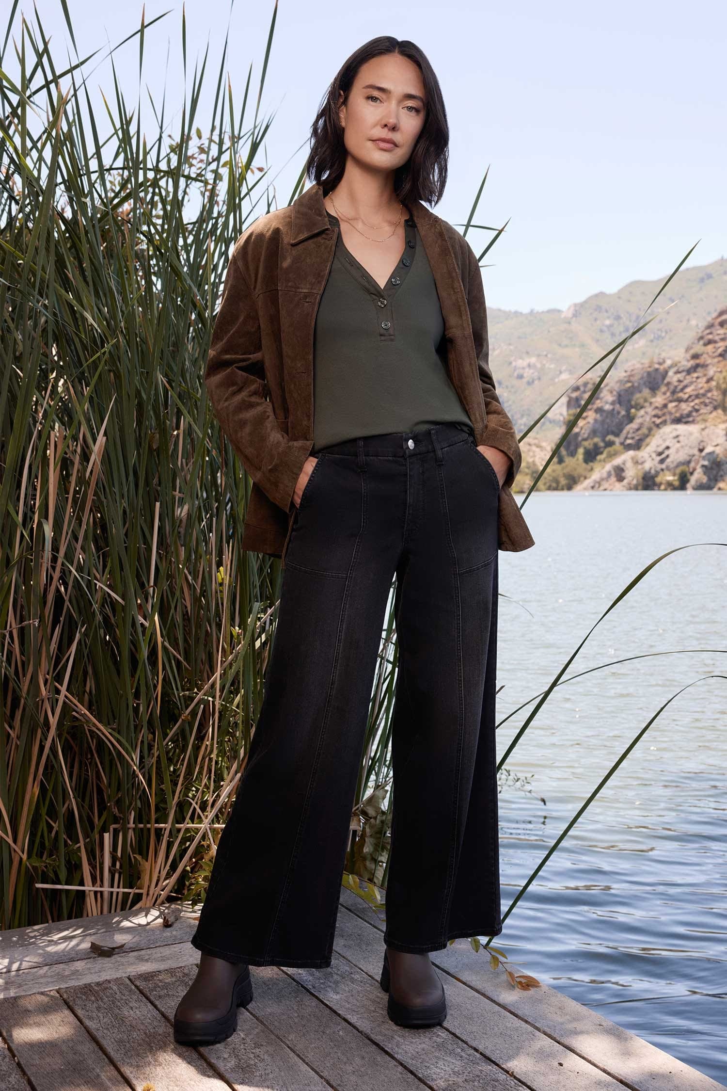 Waist-Match™ Simone Wide Leg Jeans