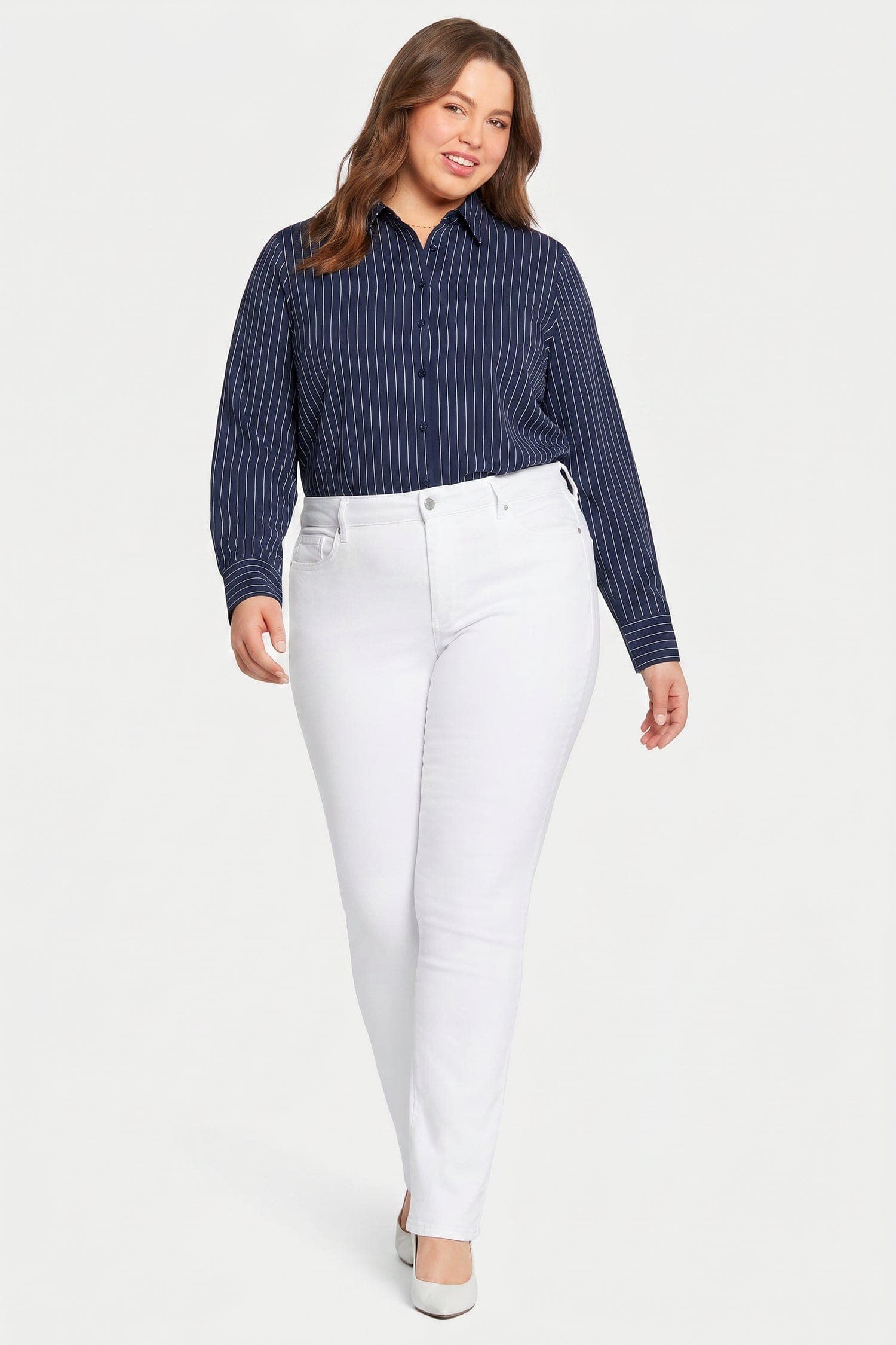 Marilyn Straight Jeans in Plus Size