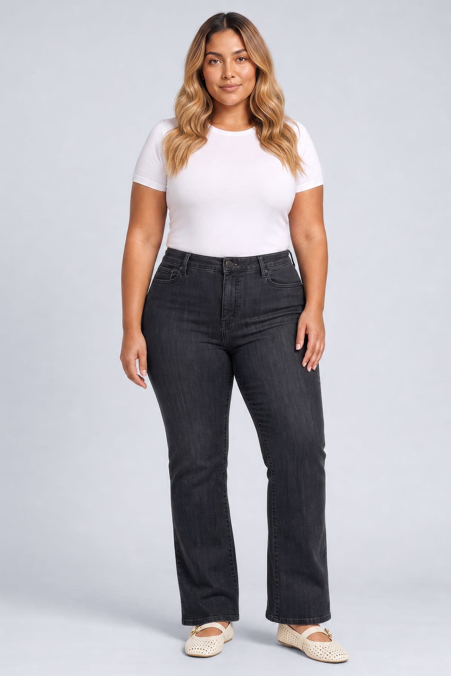 Barbara Bootcut Jeans in Plus Size