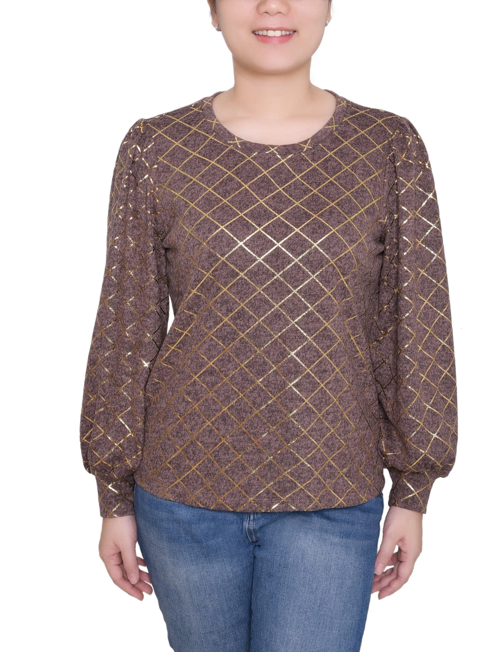Bishop Sleeve Pullover Top