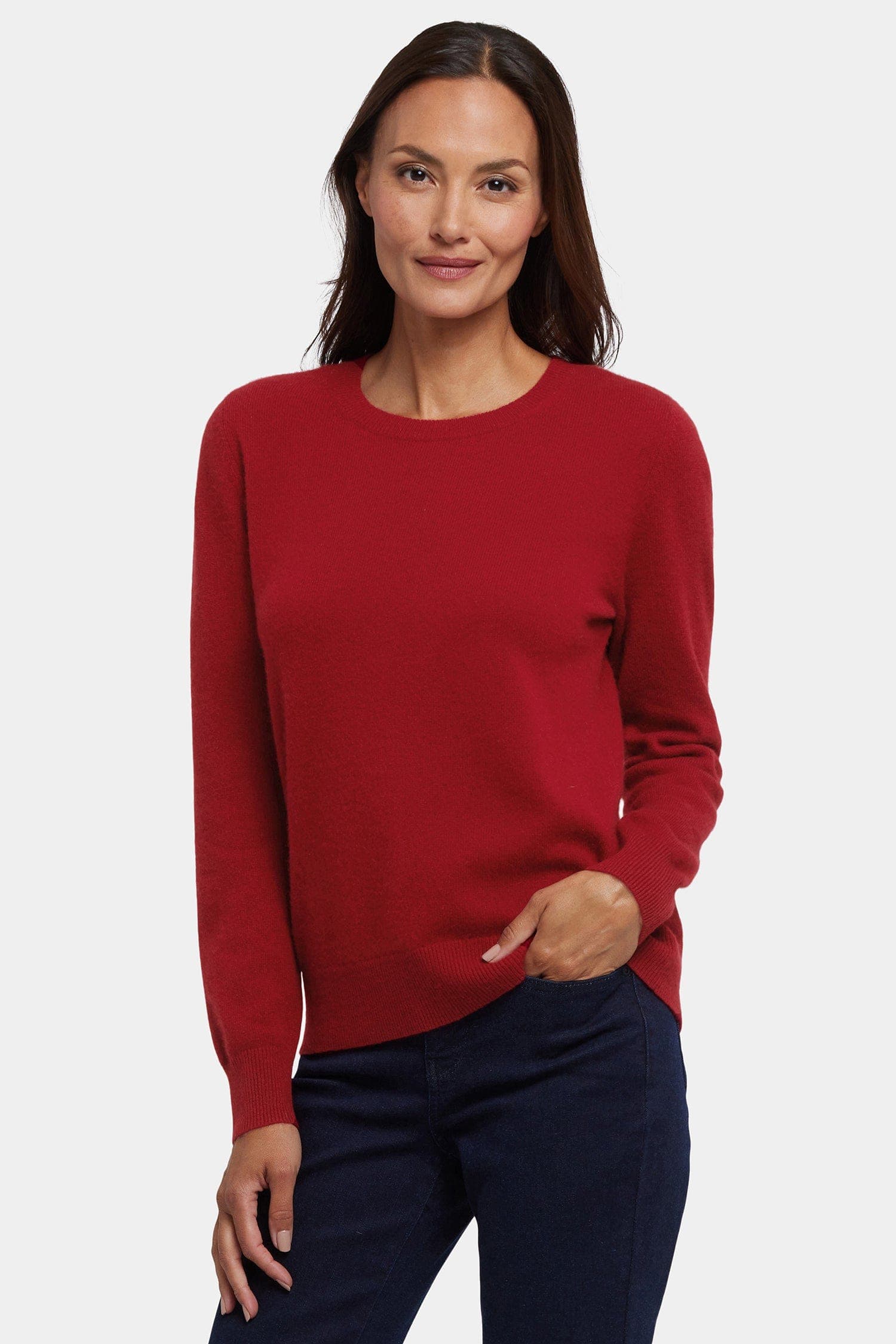 Cashmere Essential Crewneck Sweater