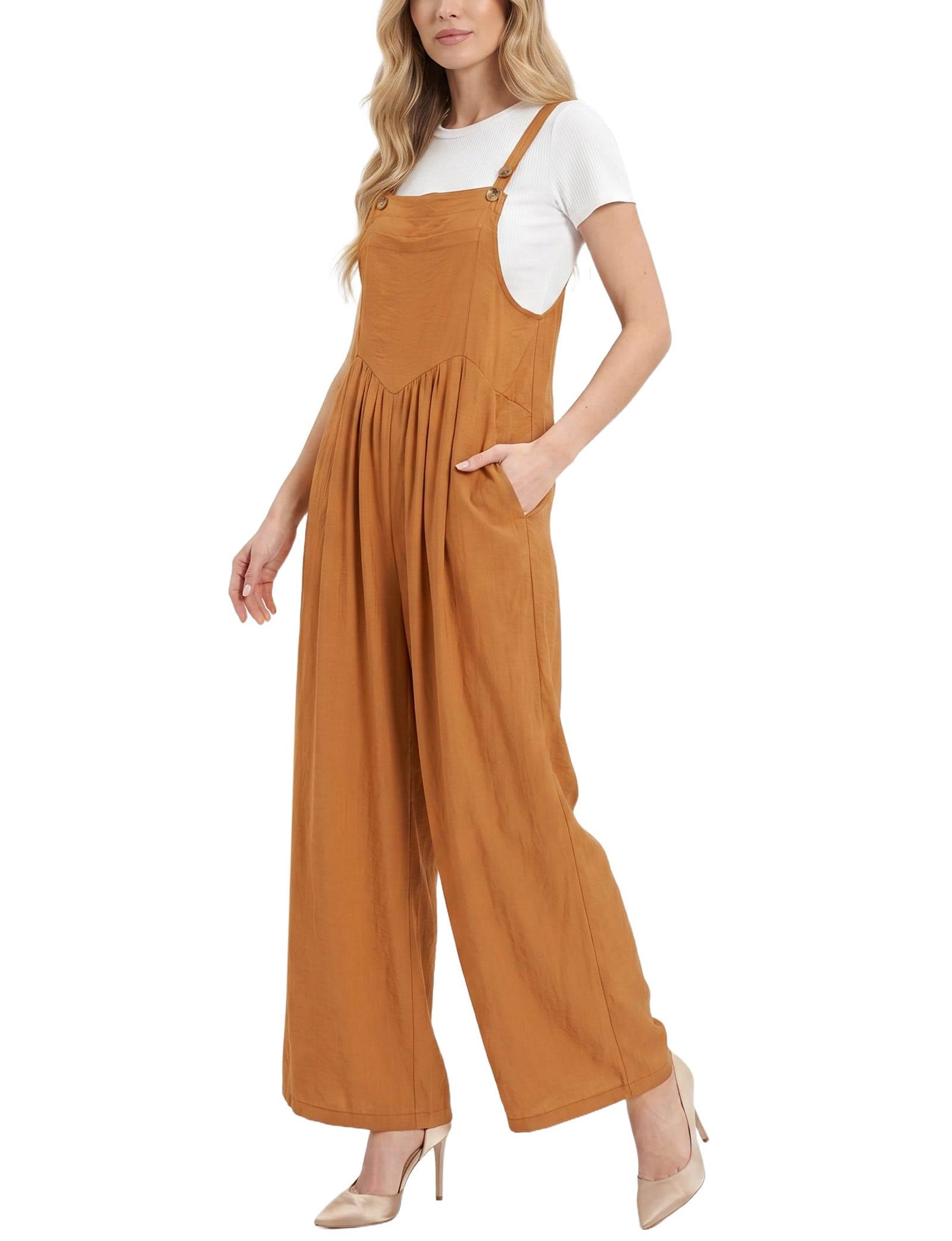 Sleeveless Jumper Jumpsuit
