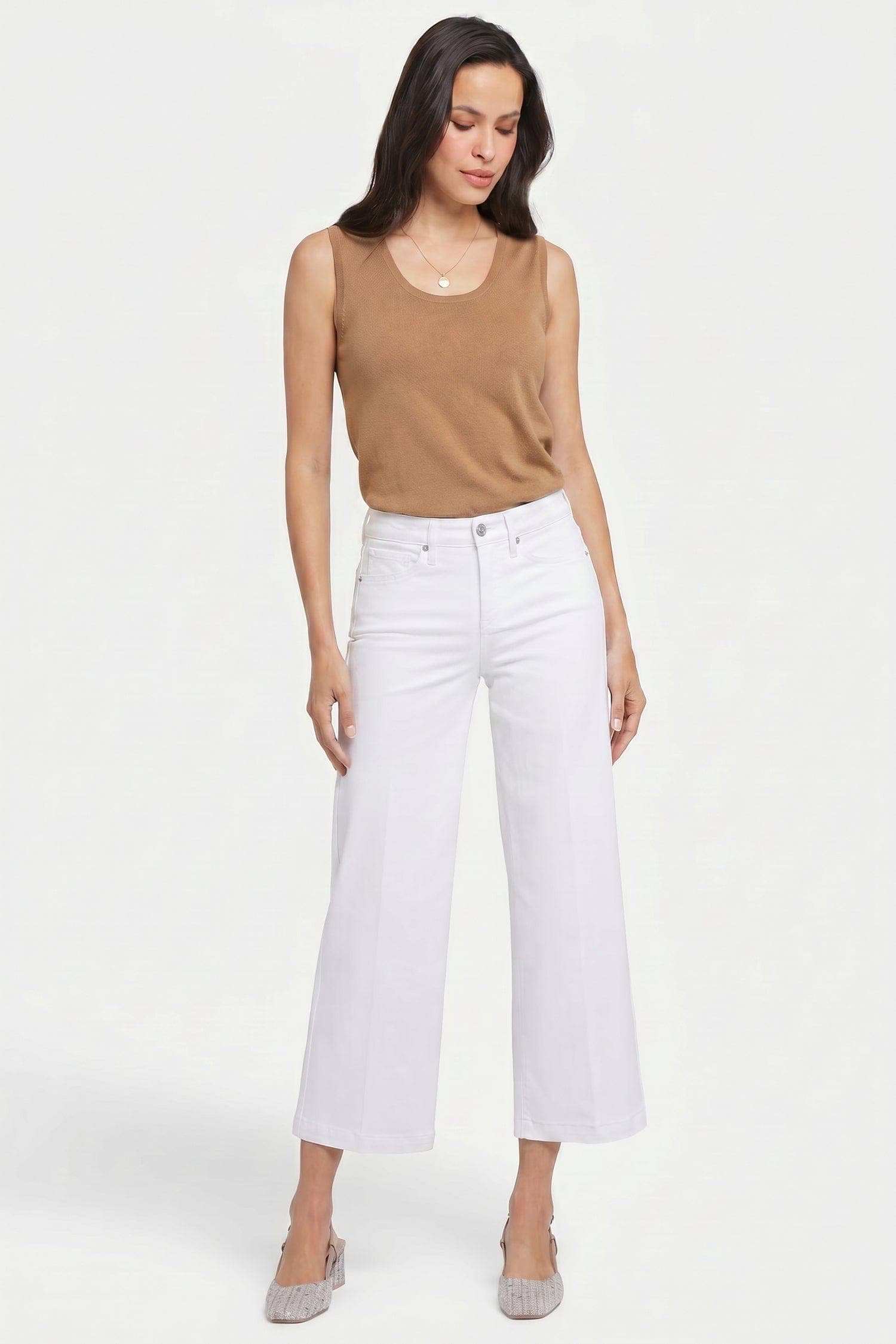 Teresa Wide Leg Ankle Jeans