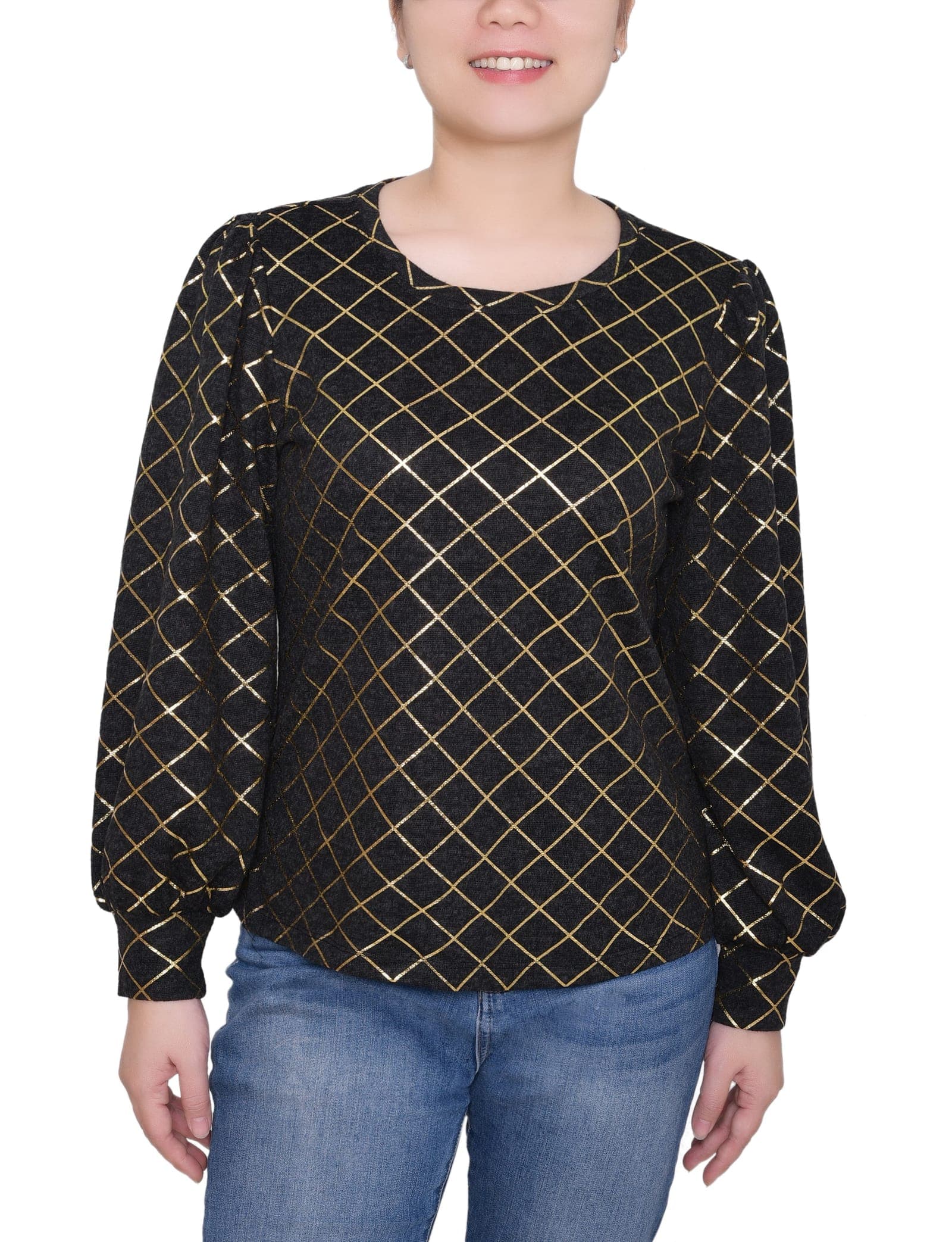 Bishop Sleeve Pullover Top
