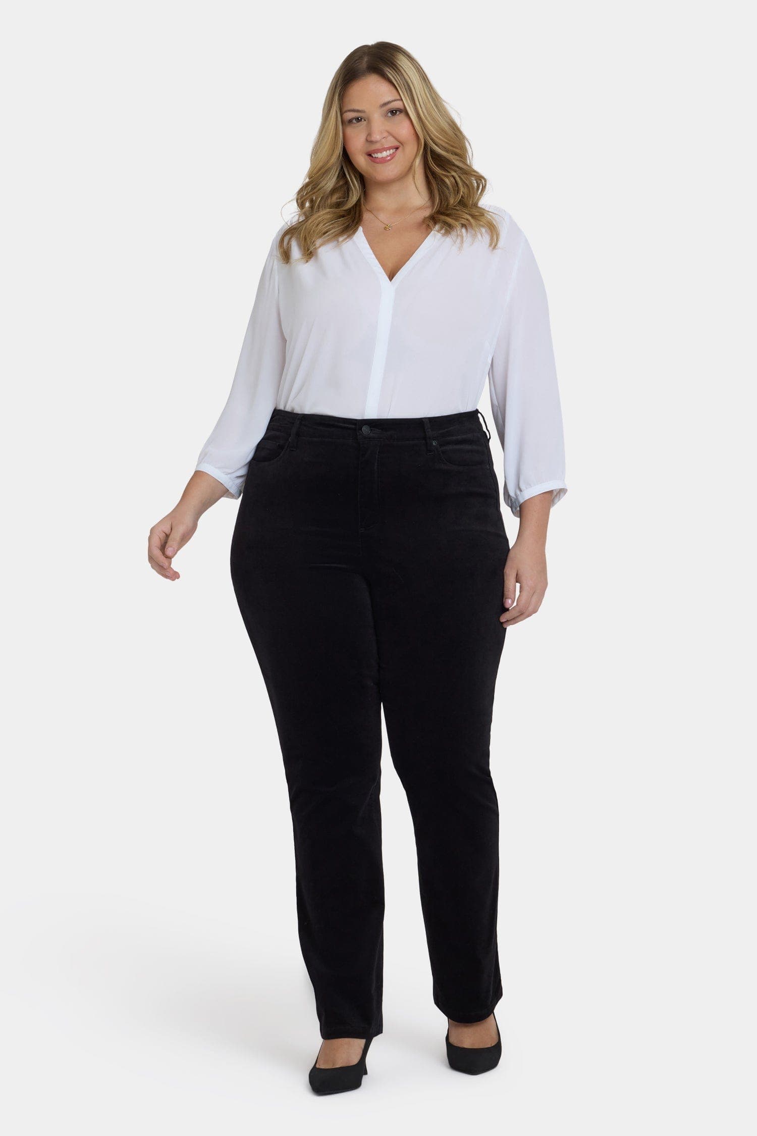 Marilyn Straight Pants in Plus Size