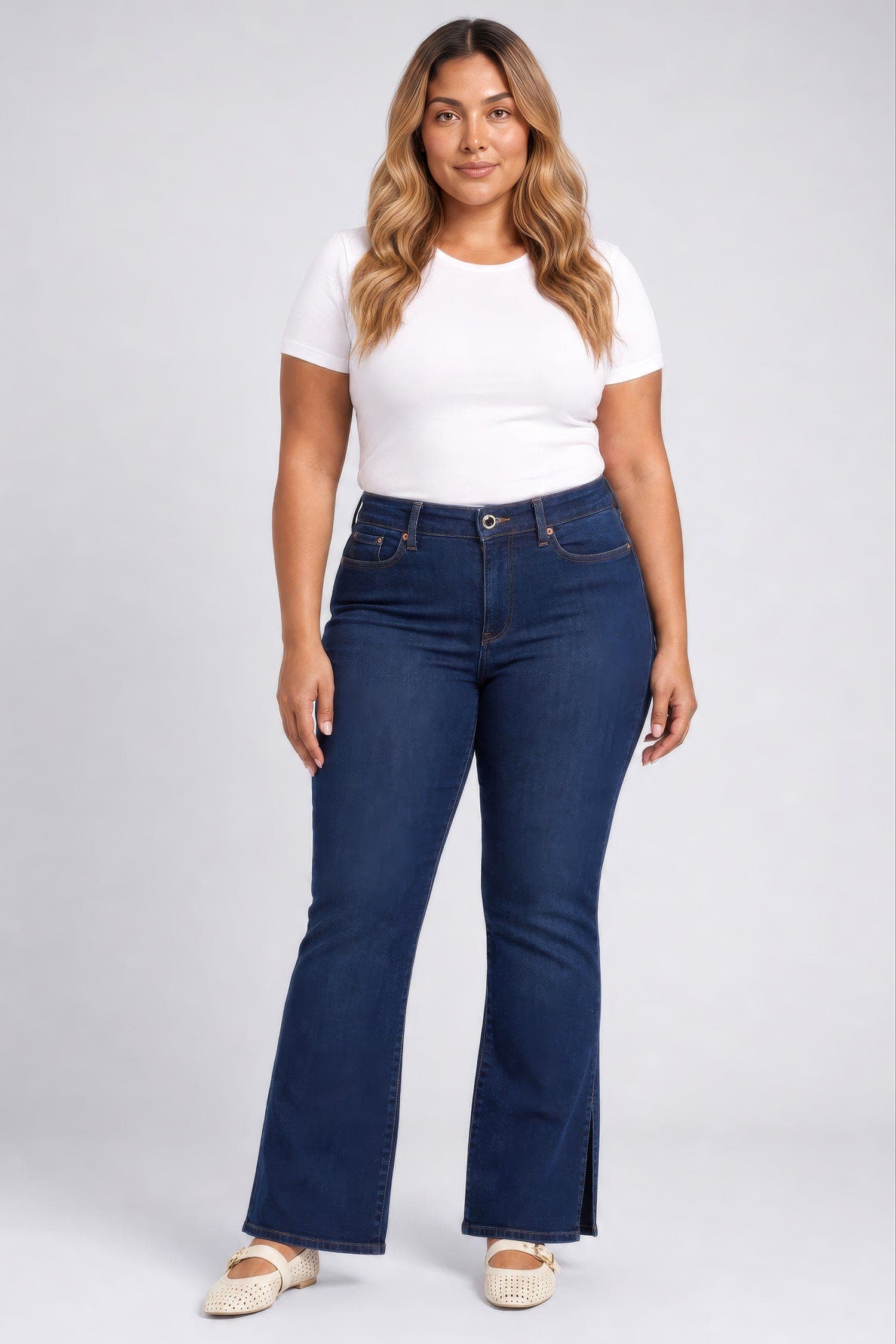Brooklyn Bootcut Jeans in Plus Size