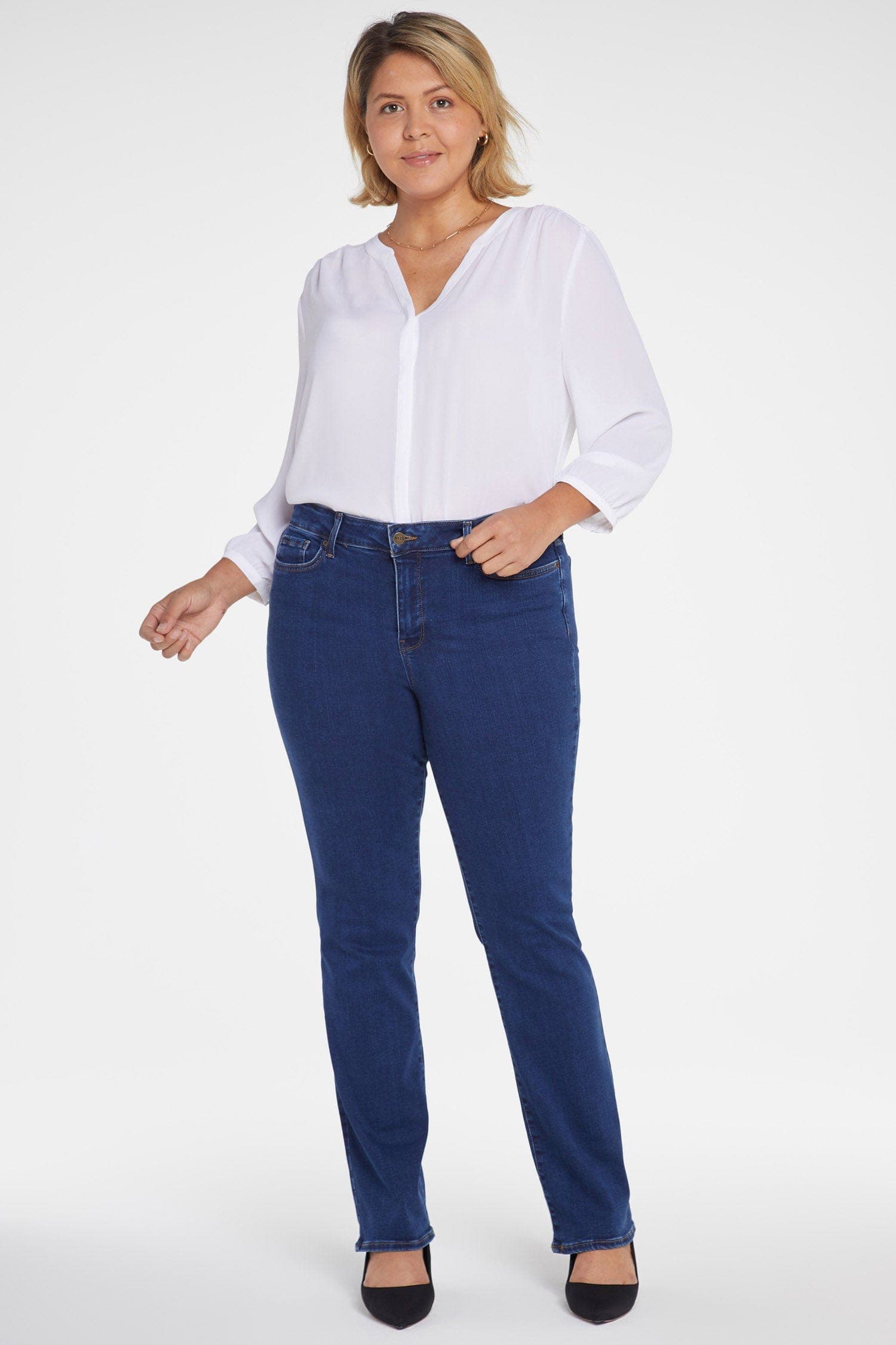 Marilyn Straight Jeans in Plus Size