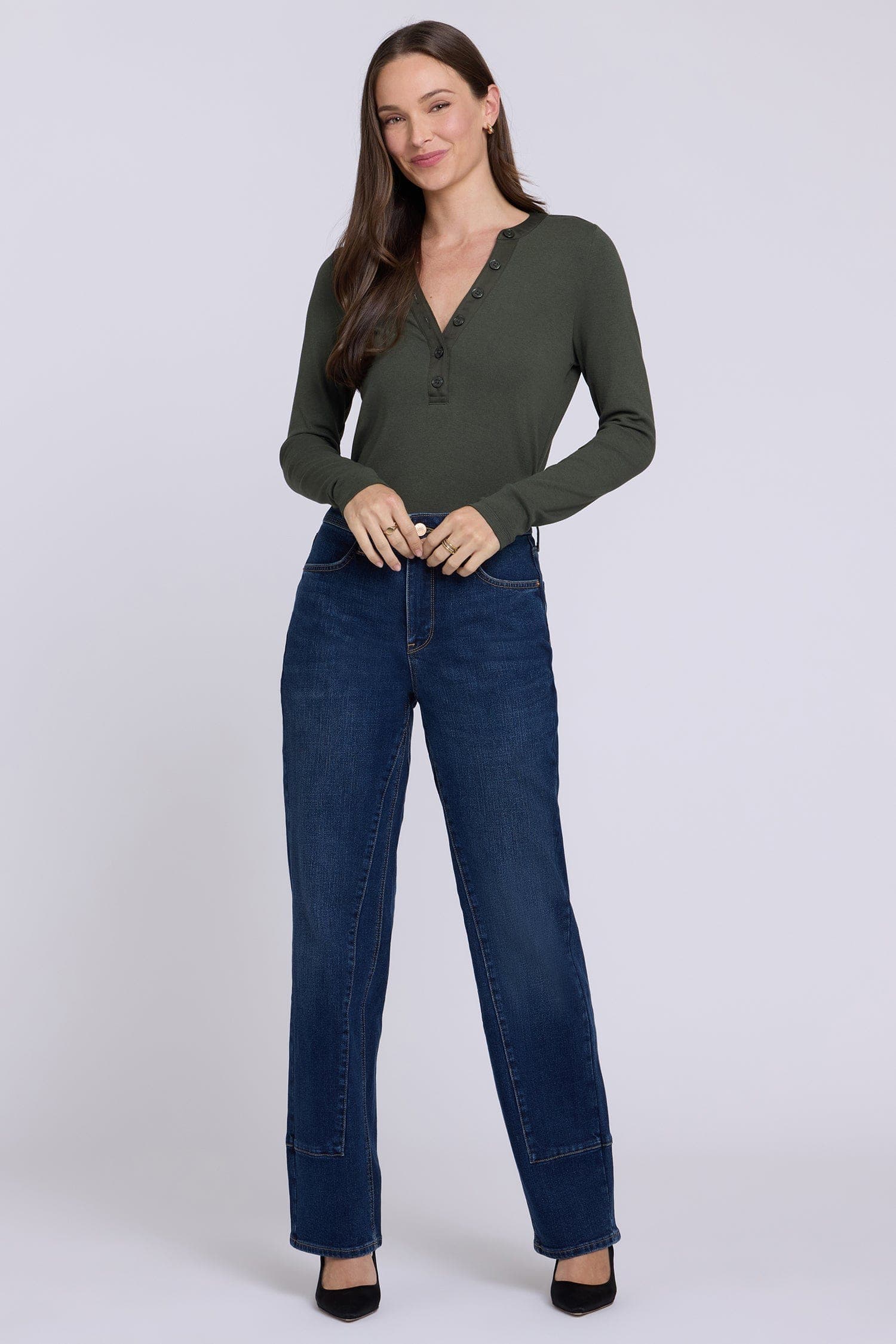 Brooke Loose Straight Jeans